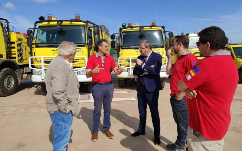 Conoce Castilla-La Mancha-Guadalajara afronta la etapa de mayor riesgo de incendios forestales con un fuerte dispositivo material y humano