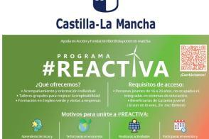 Conoce Castilla-La Mancha-El Programa ‘Reactiva’ ofrecerá a jóvenes de 16 a 29 años una beca de 300 € por su participación
