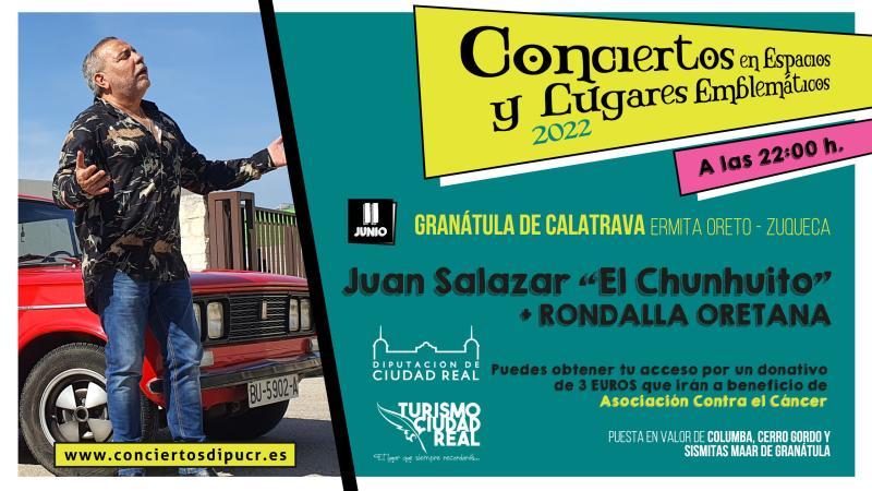 Conoce Castilla-La Mancha-La Húngara, Juan Salazar y Despistaos, este fin de semana en los 'Conciertos en Lugares Emblemáticos'