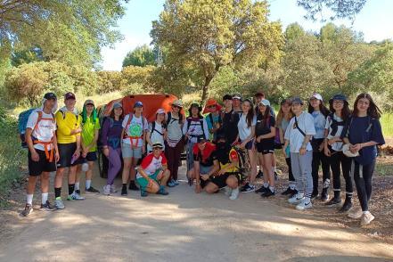 Conoce Castilla-La Mancha-El IES ‘Vicente Cano’ de Argamasilla de Alba retomó su tradicional acampada en las Lagunas de Ruidera 