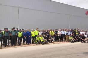 Conoce Castilla-La Mancha-50 efectivos participan en el simulacro del Plan de Emergencia Exterior de ‘Productos Agrovin’ en Alcázar de San Juan